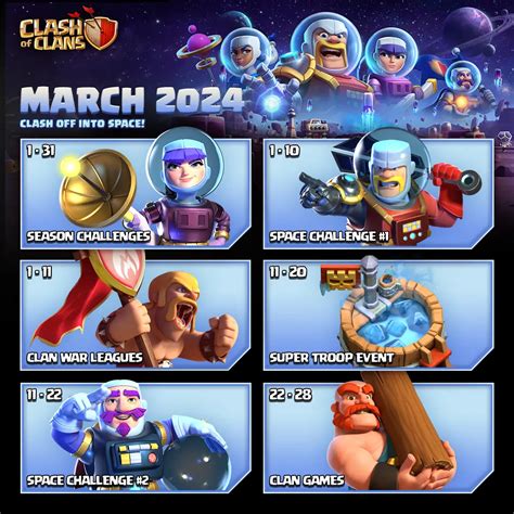 clash of clans events